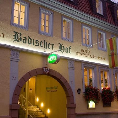 Badischer Hof Tauberbischofsheim Eksteriør bilde